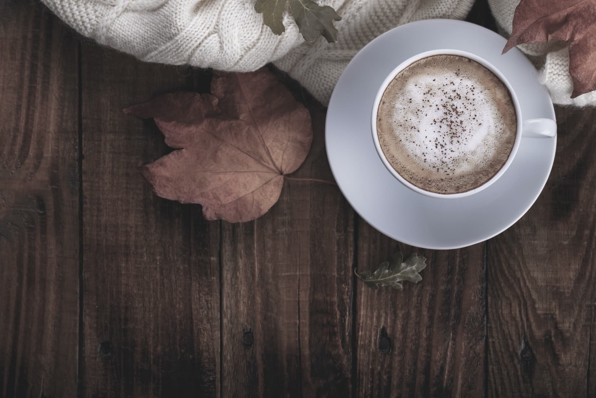 Kuppi tuoretta kahvia